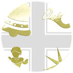 Ursus TRANSP.115G.DIN A4,5BL.GOLDEN L.MERRY CHRISTM