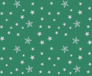 Ursus TRANSP.115G.DIN A4,5BL.SILVER STARS GRÜN