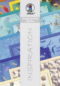 Ursus TRANSPARENT PLUS DIN A4,18BL.MARITIM