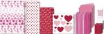 Ursus GESCHENKTÜTEN-KARTEN-SET "LOVE"