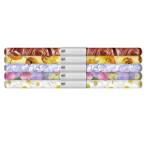 Ursus TRANSP.ROLLE "FLORA"115G.50x61CM,5MOTIVE