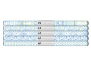 Ursus TRANSP.ROLLE "BABY"BLAU,115G.50x61CM