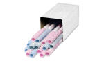 Ursus TRANSP.ROLLE "BABY"ROSA+BLAU,115G.50x61CM