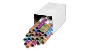 Ursus TRANSP.ROLLE "BORDÜREN"115G.50x61CM,5FARBEN