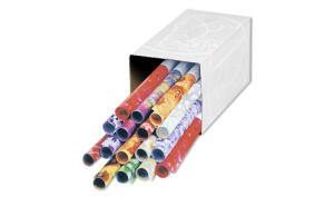 Ursus TRANSP.ROLLE "FLORA"115G.50x61CM,12MOTIVE