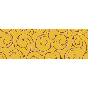 Ursus TRANSP.PAPIER "BAROCK"115G.50x61CM,GOLD