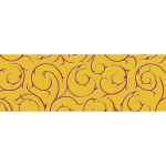 Ursus TRANSP.PAPIER "BAROCK"115G.50x61CM,GOLD