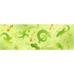 Ursus TRANSP.ROLLE "FAUNA"115G.50x61CM,GECKO