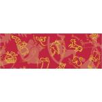 Ursus TRANSP.ROLLE 115G.50x61CM,CHRISTMAS ROT