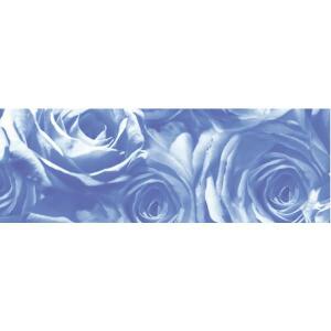 Ursus TRANSP.ROLLE "ROSEN"115G.50x61CM,MITTELBLAU