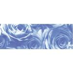 Ursus TRANSP.ROLLE "ROSEN"115G.50x61CM,MITTELBLAU