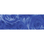 Ursus TRANSP.ROLLE "ROSEN"115G.50x61CM,DUNKELBLAU