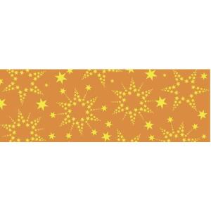 Ursus TRANSP.ROLLE 115G.50x61CM,STERNENGLANZ ORANGE