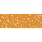 Ursus TRANSP.ROLLE 115G.50x61CM,STERNENGLANZ ORANGE