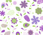 Ursus TRANSP.PAPIER "LANDHAUSBLUMEN"115G.A4,5BL.