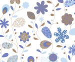 Ursus TRANSP.PAPIER "LANDHAUSBLUMEN"115G.A4,5BL.