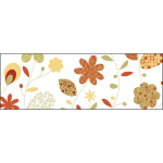 Ursus TRANSP.PAPIER "LANDHAUSBLUMEN"115G.A4,25BL.
