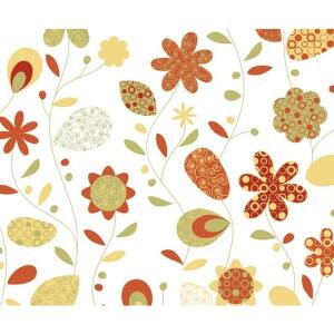 Ursus TRANSP.ROLLE "LANDHAUSBLUMEN"115G.50x61CM