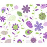Ursus TRANSP.ROLLE "LANDHAUSBLUMEN"115G.50x61CM