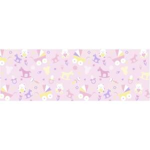 Ursus TRANSP.ROLLE "BABY"ROSA,115G.50x61CM,M02