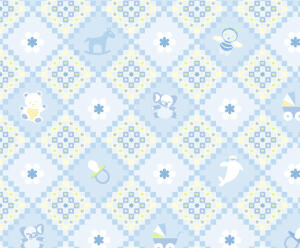 Ursus TRANSP.PAPIER "BABY"BLAU,115G.A4,5BL.M03
