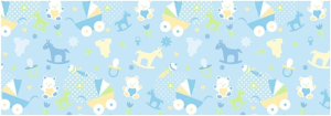 Ursus TRANSP.ROLLE "BABY"BLAU,115G.50x61CM,M02