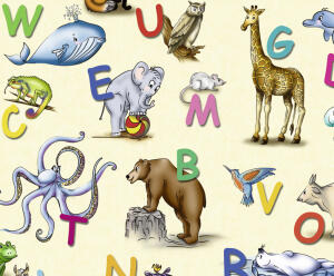 Ursus TRANSP.PAPIER "KINDERLAND"115G.A4,5BL.