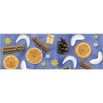 Ursus TRANSP.ROLLE 115G.50x61CM,WEIHN.-POTP.BLAU