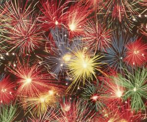 Ursus TRANSP.PAPIER "FEUERWERK"115G.A4,5BL.