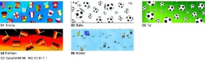 Ursus TRANSP.PAPIER "FUßBALL"115G.A4,25BL.TRIKOTS