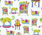 Ursus TRANSP.PAPIER "HAPPY"115G.A4,5BL.KITTY