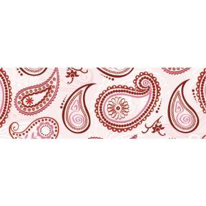 Ursus TRANSP.ROLLE "PAISLEY"115G.50x61CM,ROT