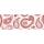 Ursus TRANSP.ROLLE "PAISLEY"115G.50x61CM,ROT
