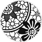 Ursus TRANSP.PAPIER "BLACK&WHITE"115G.A4,5BL.