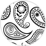 Ursus TRANSP.PAPIER "BLACK&WHITE"115G.A4,5BL.
