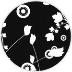 Ursus TRANSP.PAPIER "BLACK&WHITE"115G.A4,5BL.