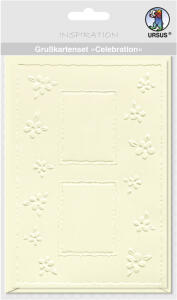 Ursus GRUSSK.SET CELEBRATION "CREME" MOTIV:BUTTERBL