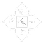 Ursus SCHABLONEN-SET "SCHACHTELN 4"