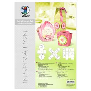 Ursus SCHABLONEN-SET "SCHACHTELN 5"