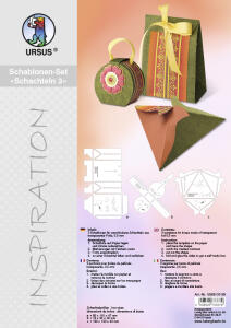 Ursus SCHABLONEN-SET "SCHACHTELN 3"
