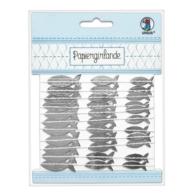 Ursus PAPIERGIRLANDE "FISCHE" 2,00M