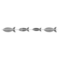 Ursus PAPIERGIRLANDE "FISCHE" 2,00M