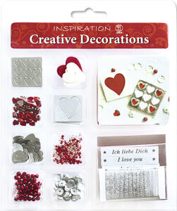 Ursus CREATIVE DECORATIONS "EVERYDAY" RED/SILVER