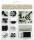 Ursus CREATIVE DECORATIONS "EVERYDAY" BLACK/SILVER
