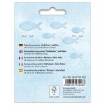 Ursus DEKO ACCESSOIRES MOT.01 "FISCHE" HELLBLAU