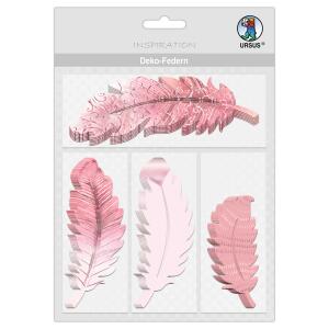 Ursus DEKO-FEDERN MOTIV 03 ROSA