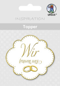 Ursus TOPPER "WEISS/GOLD" MOTIV 05
