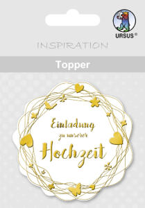 Ursus TOPPER "WEISS/GOLD" MOTIV 20