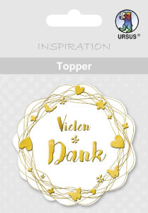Ursus TOPPER "WEISS/GOLD" MOTIV 22