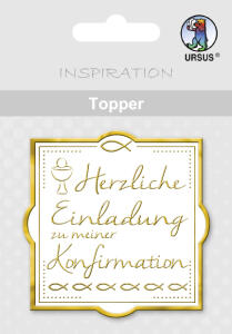 Ursus TOPPER "WEISS/GOLD" MOTIV 25